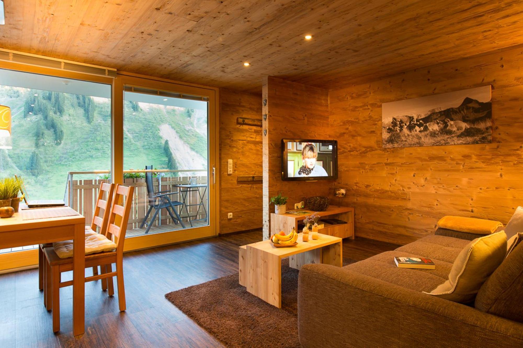 Damuelser Holzhus Apartment Luaran gambar