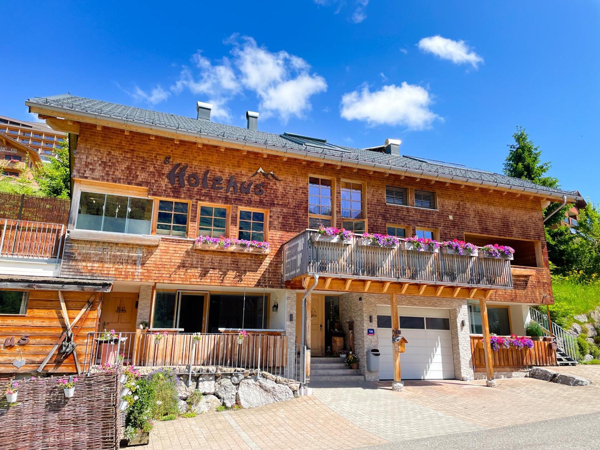 Damuelser Holzhus Apartment Luaran gambar